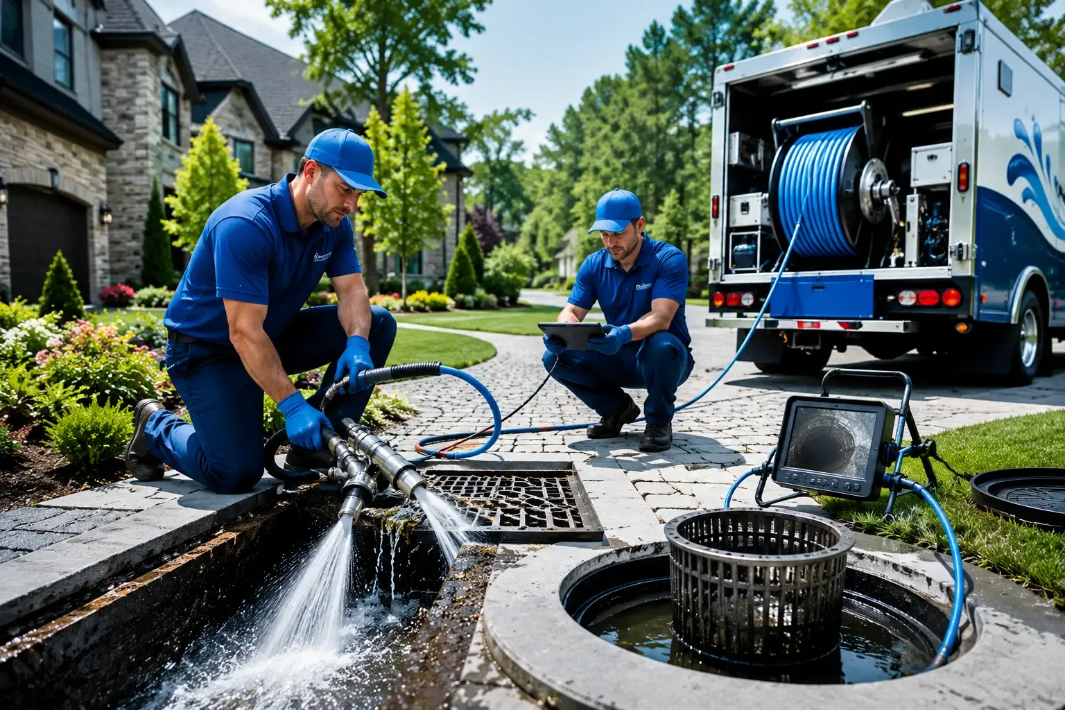 Local outdoor drain cleaning professionals in Woosung, IL