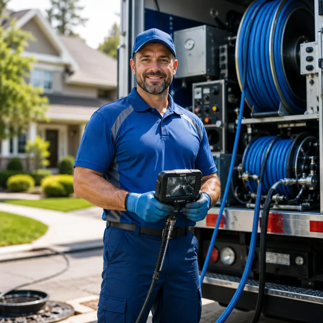 Local outdoor drain cleaning specialists in Woosung, IL